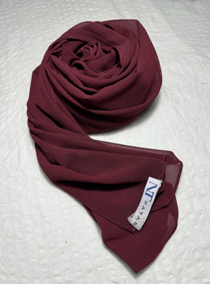 PREMIUM GEORGETTE HIJAB - MAROON