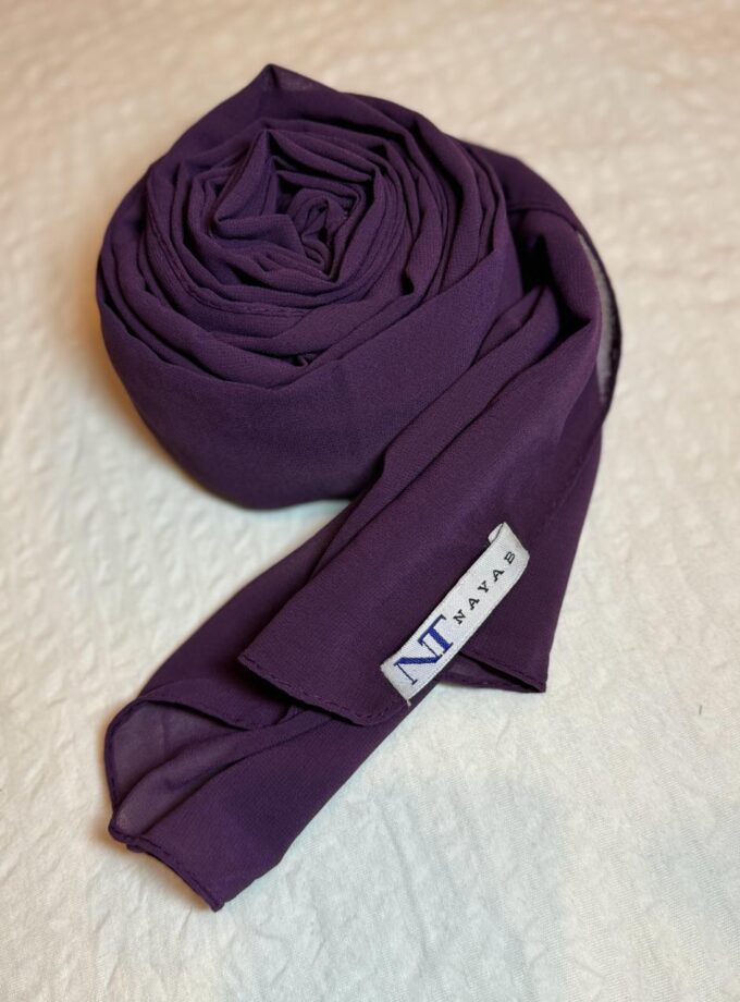 PREMIUM GEORGETTE HIJAB - PURPLE