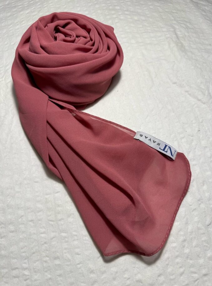 PREMIUM GEORGETTE HIJAB - ROSE RED