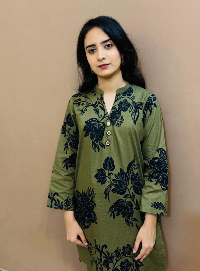 2 PIECE PRINTED LAWN SUIT