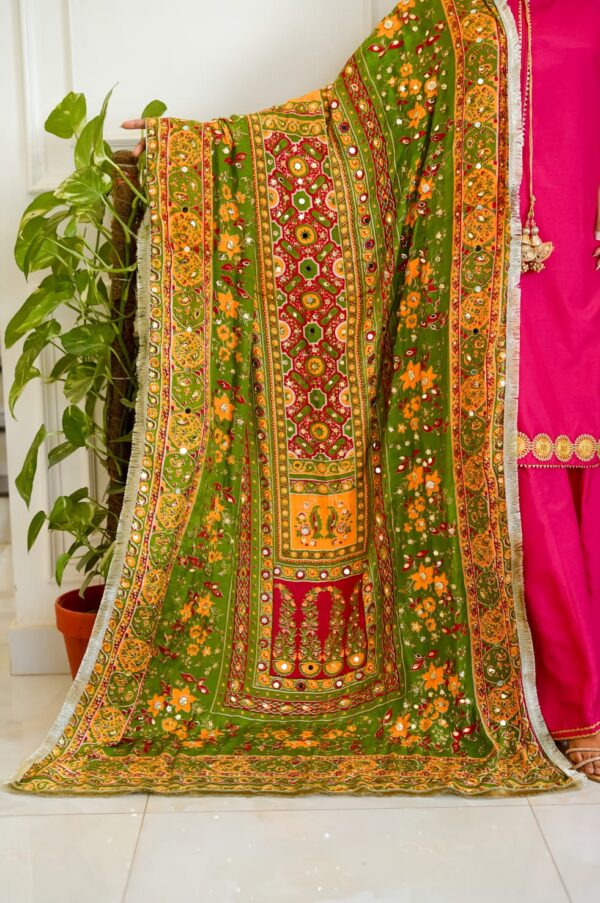 COTTON SILK 3 PIECE SUIT - Image 4